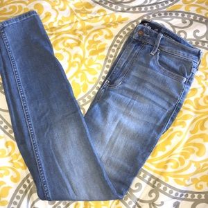 Ultra High Wasted Super Skinny Hollister Jeans